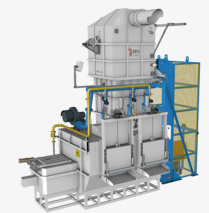 铝合金连续集中熔化炉
